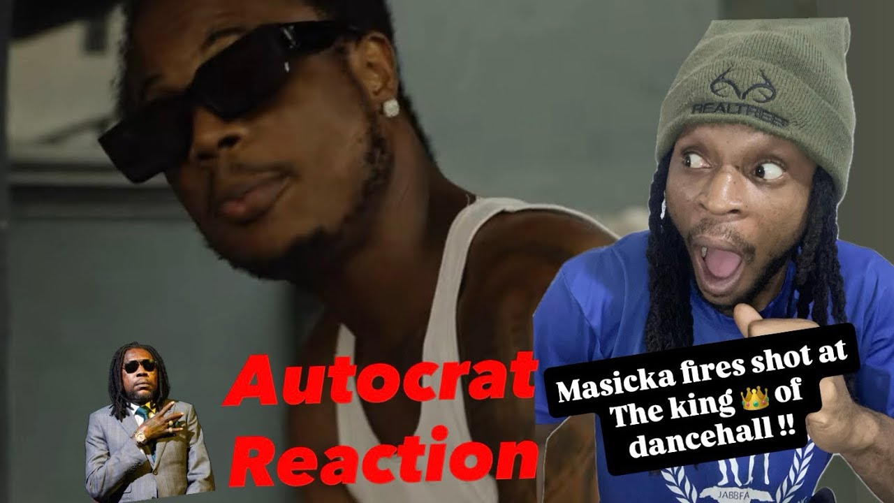 Masicka-Autocrat (Official Reaction Video) Crocodile vs King 👑 of dancehall!!