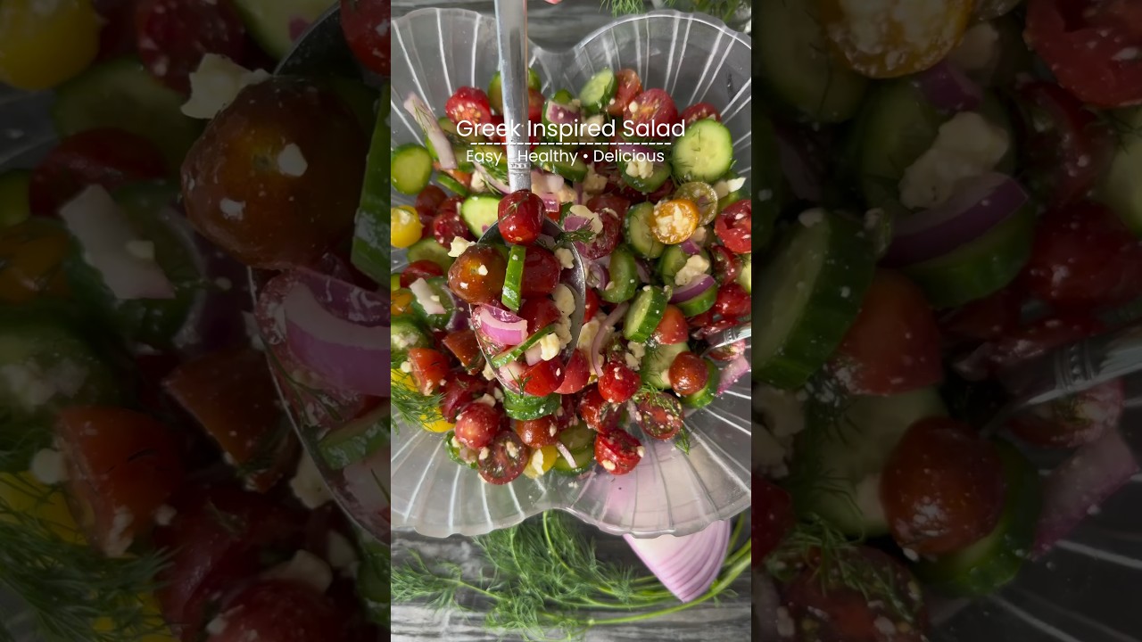 Easy and Flavorful! #healthyrecipes #saladrecipe #nutritiousanddelicious #simpleingredients