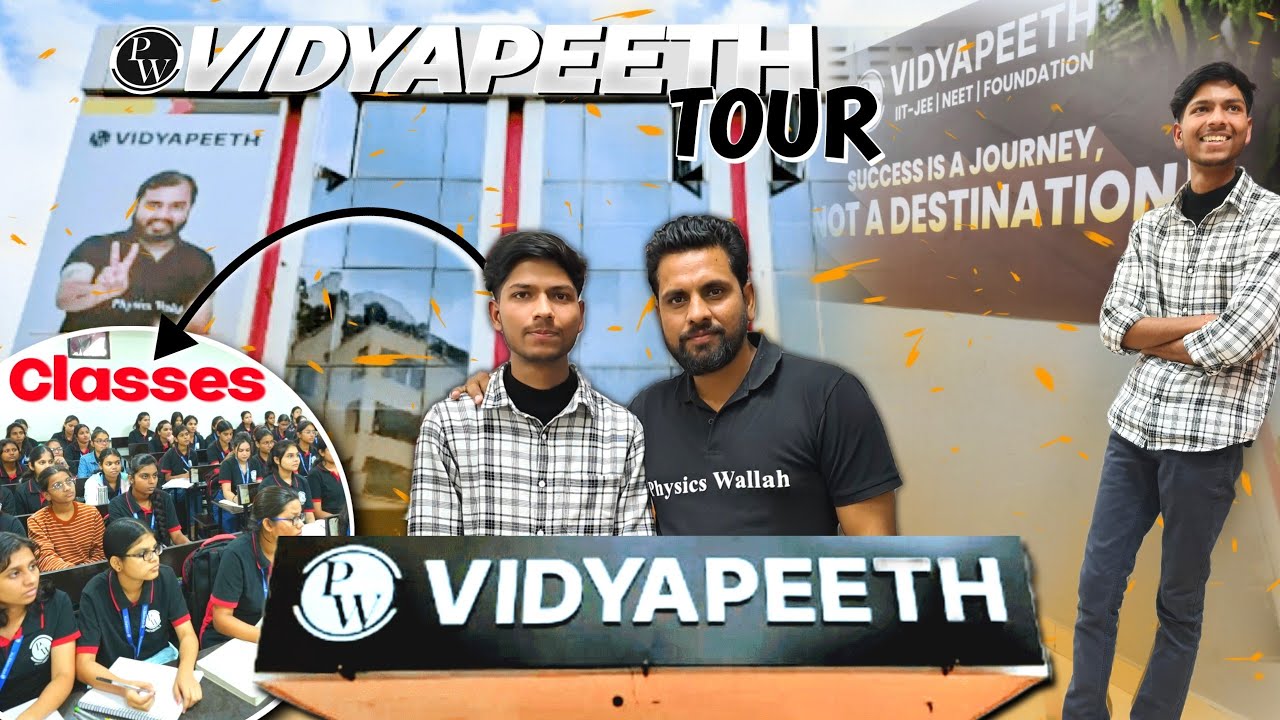 PW VIDYAPEETH TOUR 😍🔥|LUCKNOW CENTER 📍||FULL INFORMATION 📈 ADDMISSION | CLASSES @PhysicsWallah