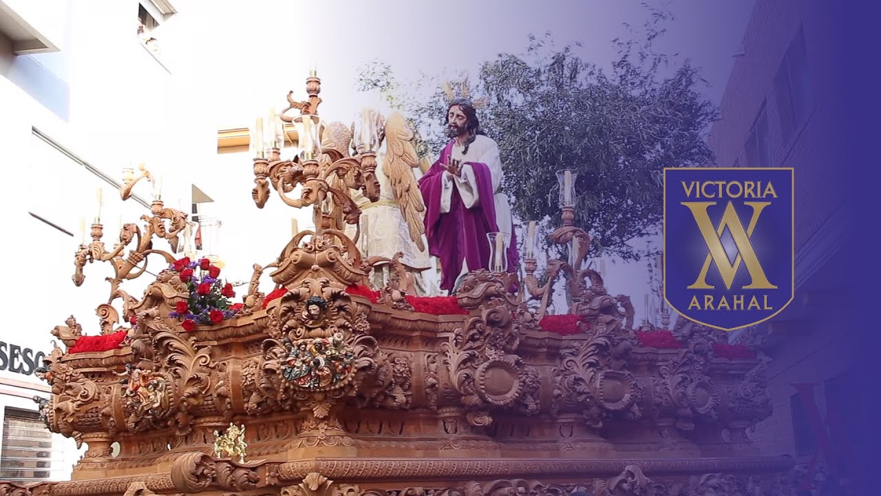 AM VICTORIA ARAHAL  Oración  en el Huerto de La Línea de la Concepción Miércoles Santo 2018