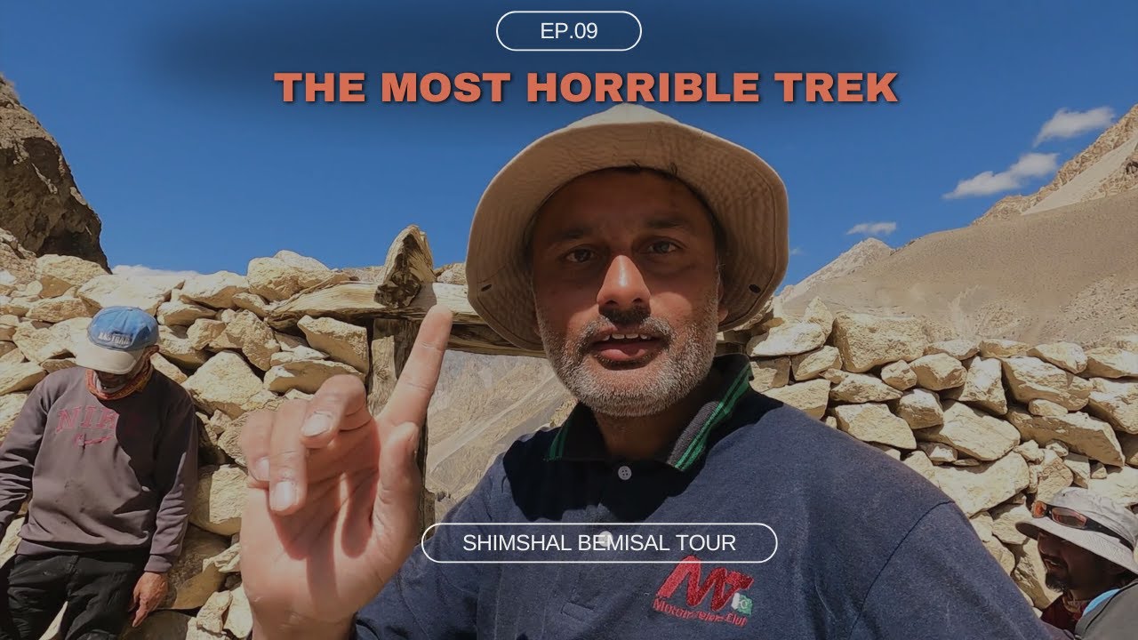 shimshal pamir pass trek back | Shimshal Bemisal Tour | Ep.09 | Arbab Purian To Gar.e.Sar | GB | PK