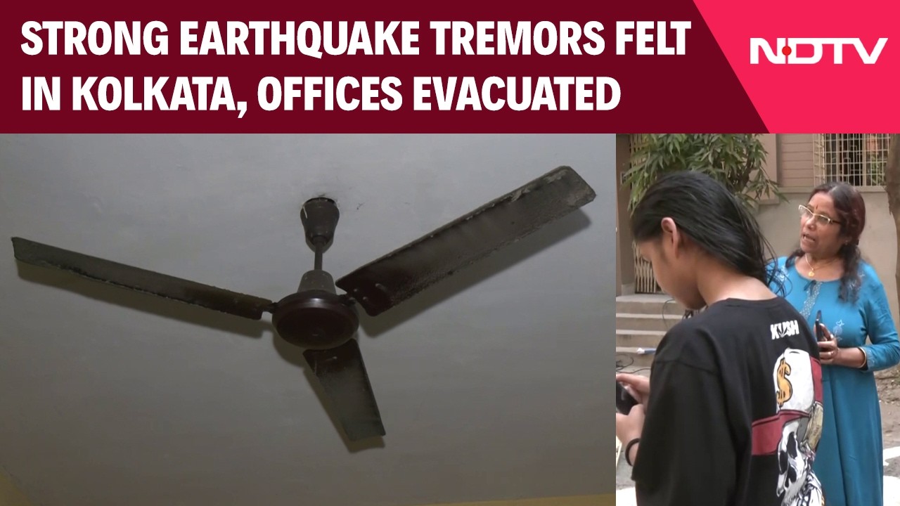 Kolkata Earthquake | Strong Quake Tremors Felt In Kolkata, Offices Evacuated, Citizens Share Ordeal