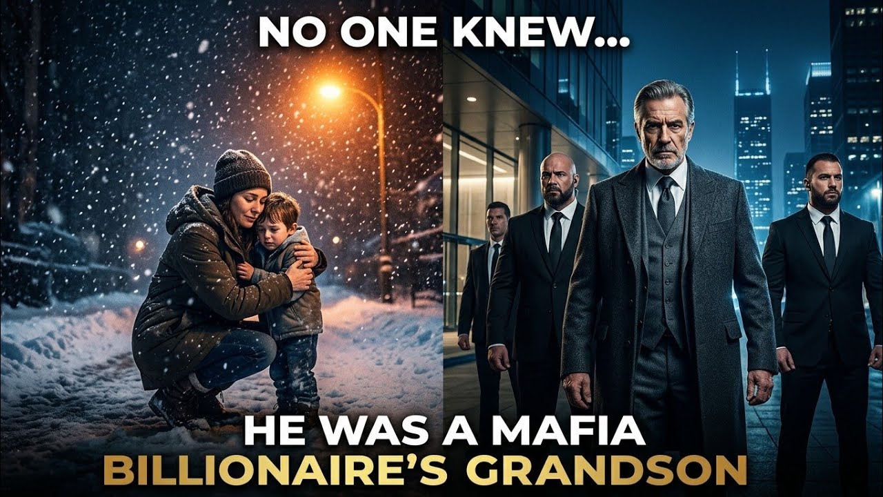 He was Freezing in the Snow… No One Knew He Was a Mafia Billionaire's Grandson