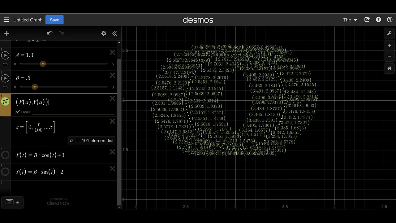 Circle Inversion Tutorial using Desmos