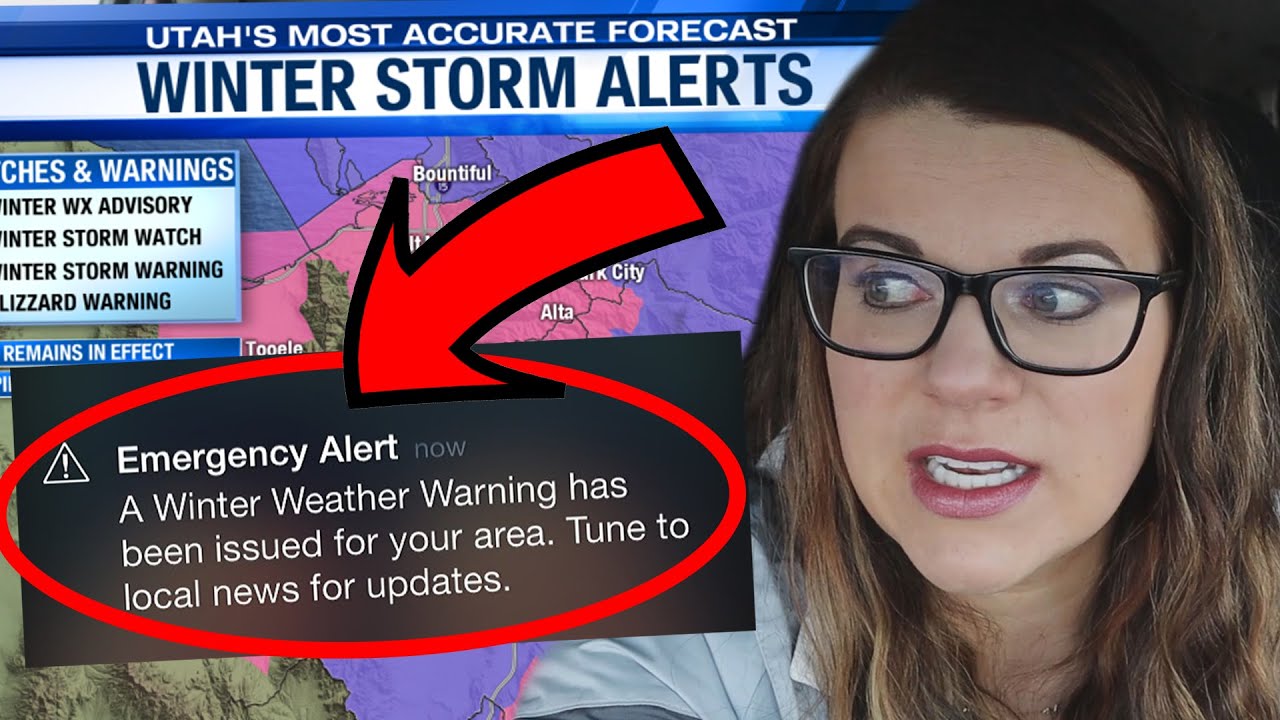 Winter storm advisory | Mower Moments Family Vlog