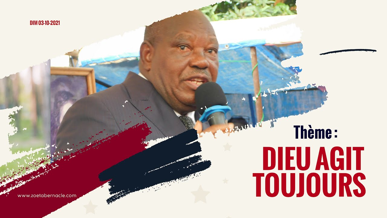 DIEU AGIT TOUJOURS | PASTEUR LÉONARD KAYUMBI | DIM 03-10-2021| A BENA TSHISUAKA