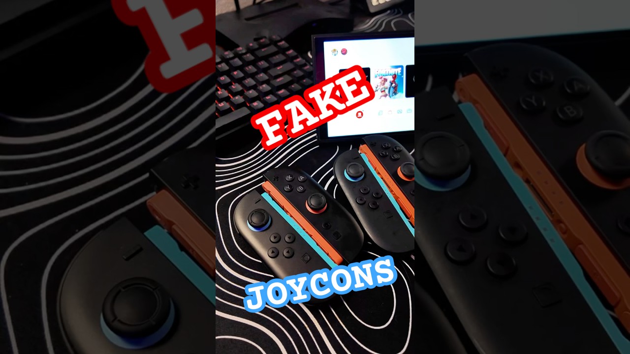 Nintendo Switch 2 меньше года, а уже появляются поддельные джойконы, но, честно говоря, я впечатл...