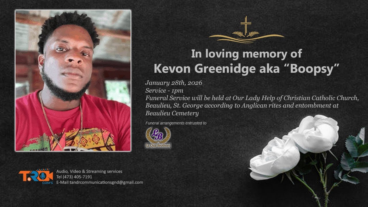 Celebrating the life of Kevon Greenidge affectionately known as “Boopsy