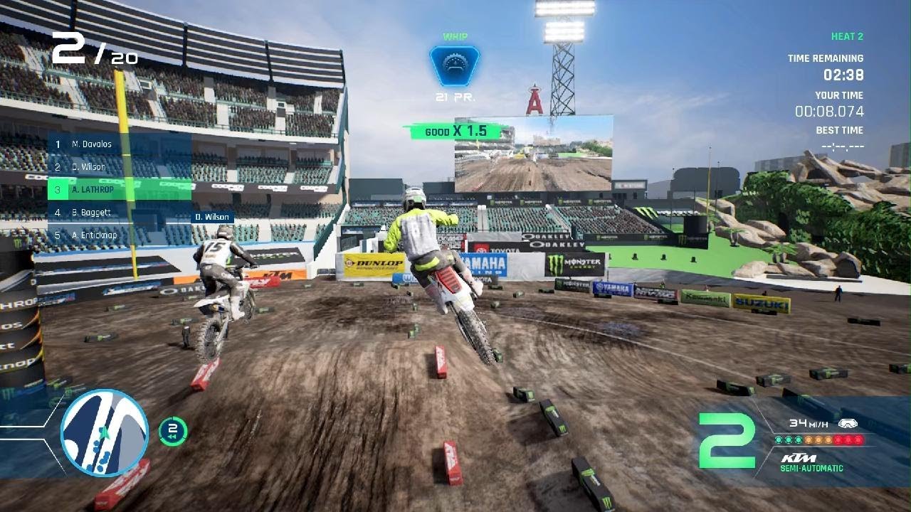 Monster Energy Supercross - The Official Videogame 4_450 career p1/26