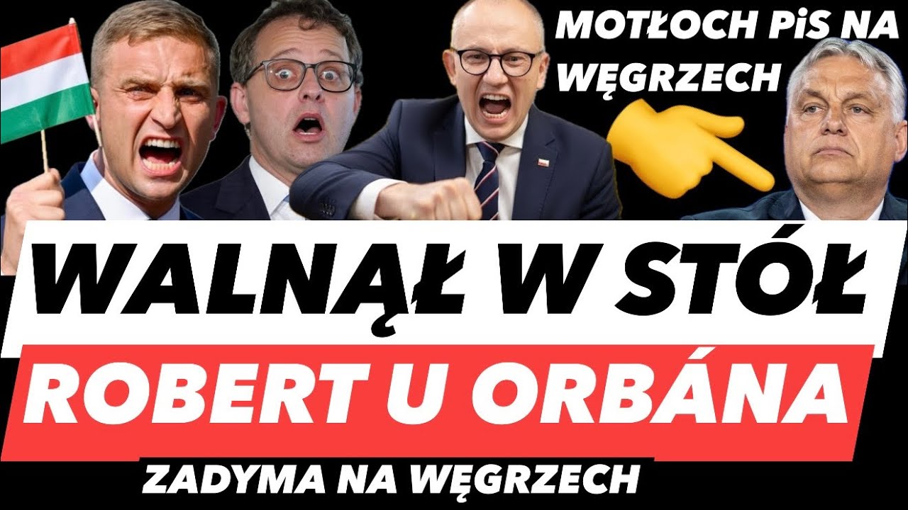 POBOŻY WALNĄŁ W ST&Oacute;Ł❗️Jatka w TVP | Romanowski paraduje u Orb&aacute;na | Bąkiewicz śpiewa rotę na Węgrzech