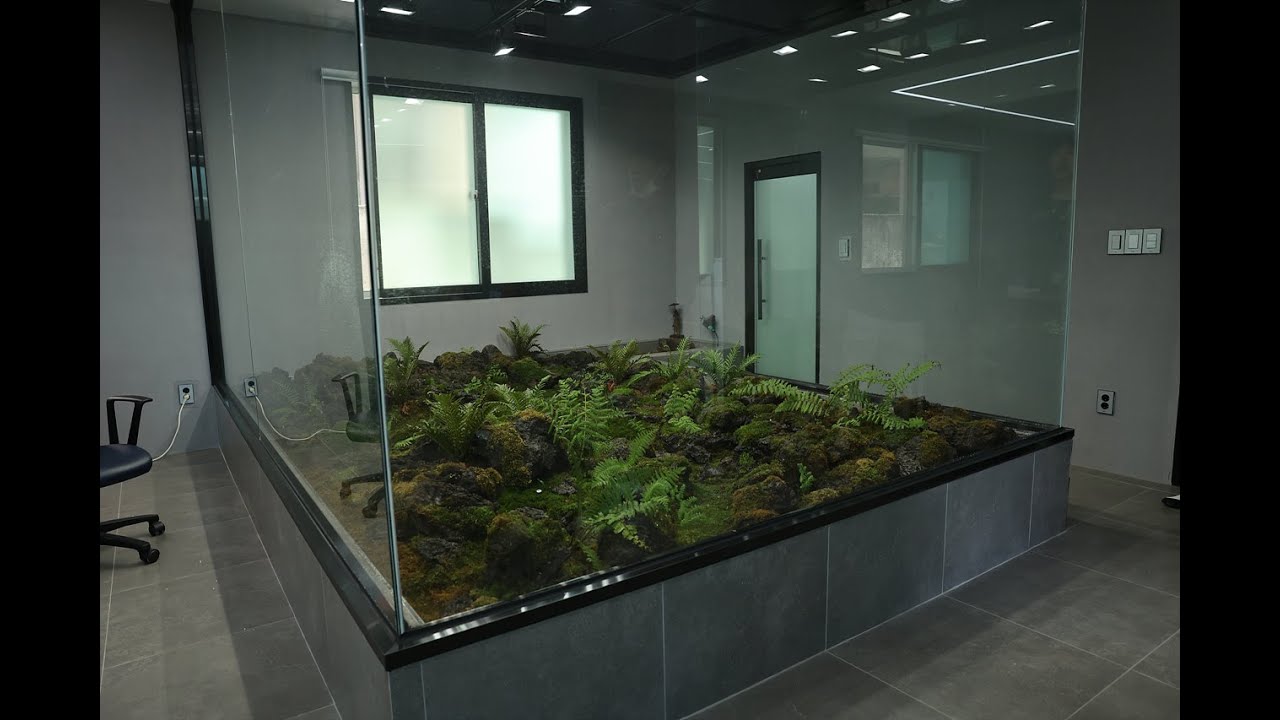 Making a Indoor Moss Garden 'Big Terrarium' | 실내 이끼정원 '빅 테라리움' 만들기