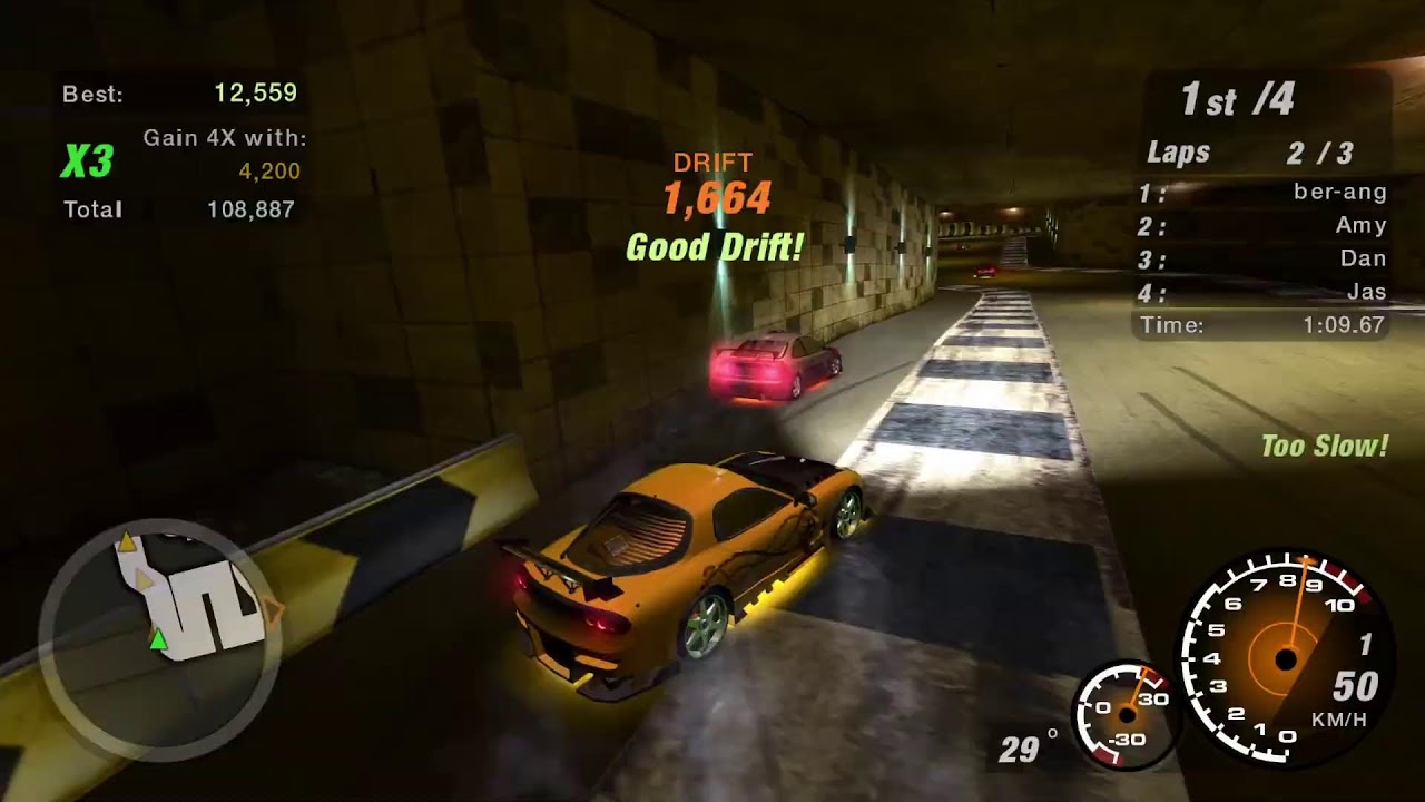 NFS UNDERGROUND 2