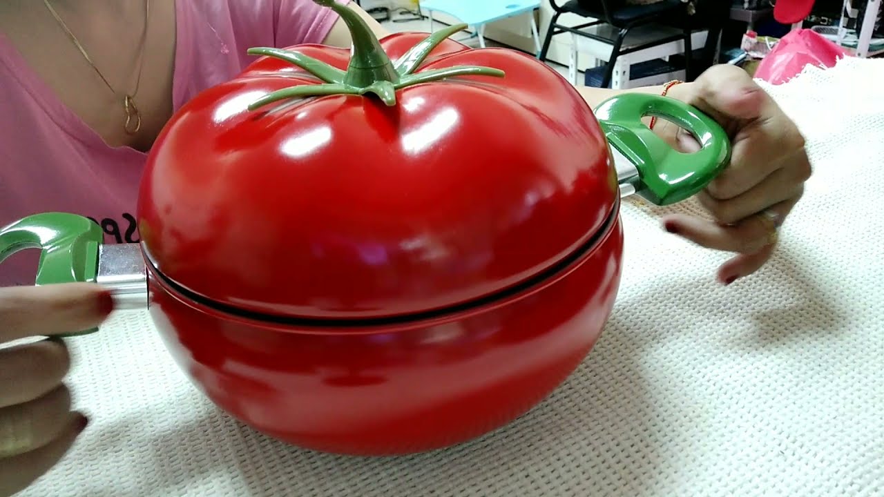 Mult-purposeTomato  Shape non-stick Pot Review