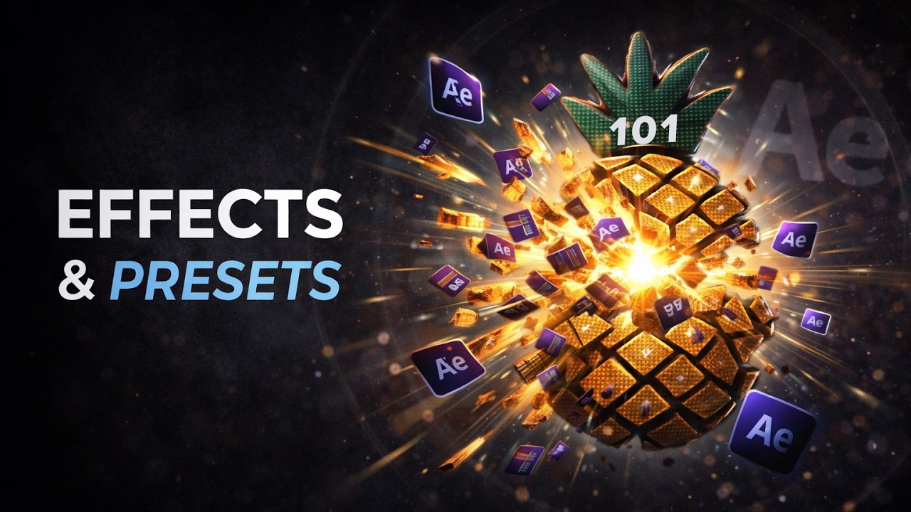 Navigate Effects & Presets in After Effects