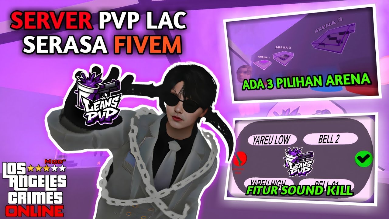 REVIEW | SERVER LEANS PVP - LOS ANGGLES CRIMES INDONESIA