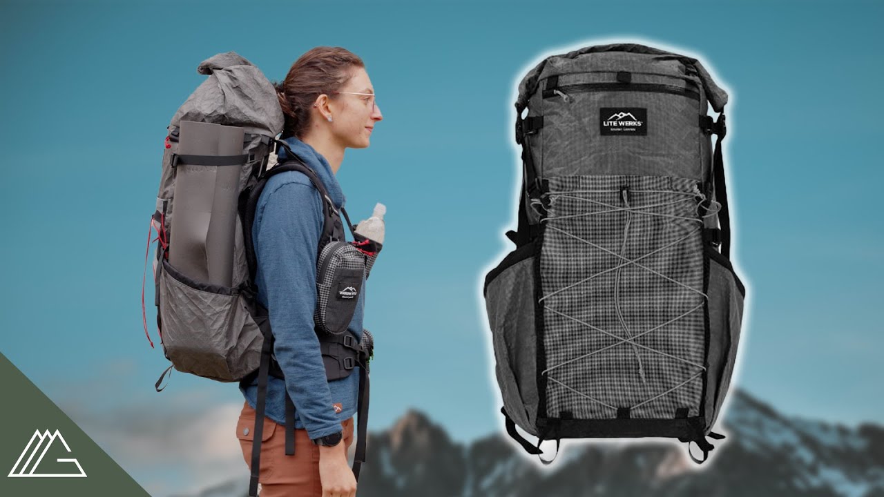 NEW Pack by LITE WERKS! The Daily Dose 55L Backpack