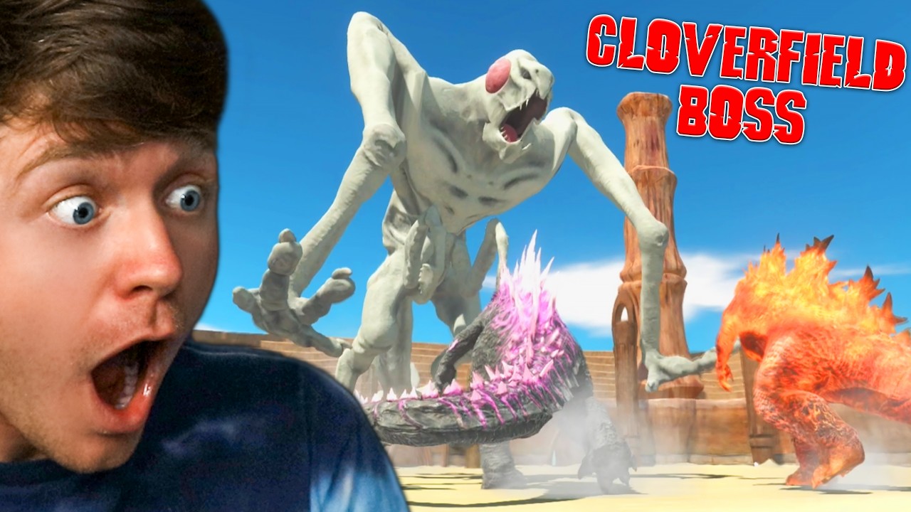 GODZILLA KAIJU vs CLOVERFIELD BOSS in ARBS