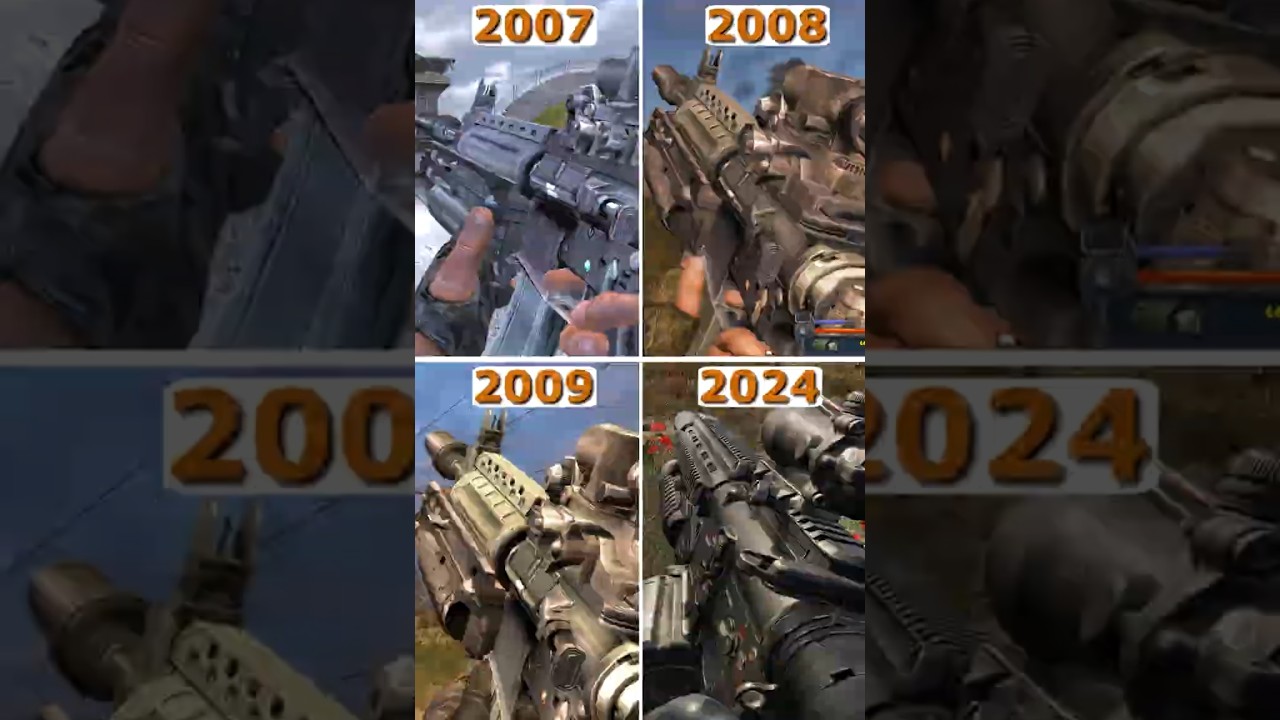 ☢️ AR-15 in Every STALKER Game! 2007 &rarr; 2024 #Shorts #Stalker2 #games #stalker
