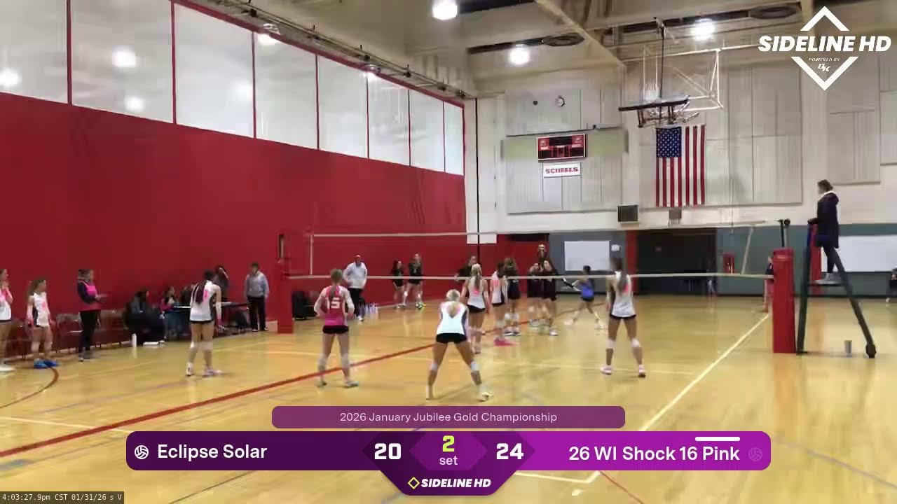 26 WI Shock 16 Pink vs. Eclipse Solar (2026.01.31)