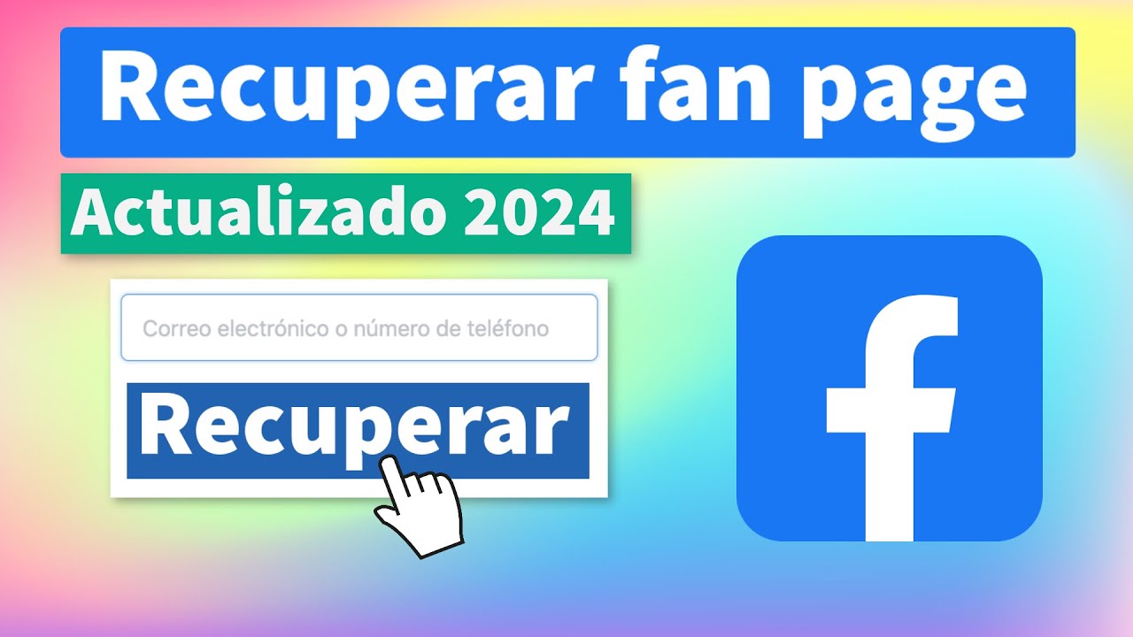 ✅Como Recuperar Pagina de Facebook Robada Hackeada 2024 (Método Actualizado)