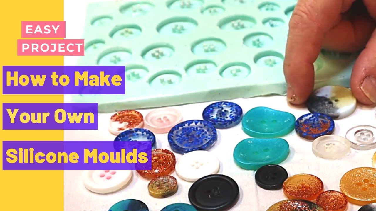 How to Make Your Own Resin Button Moulds