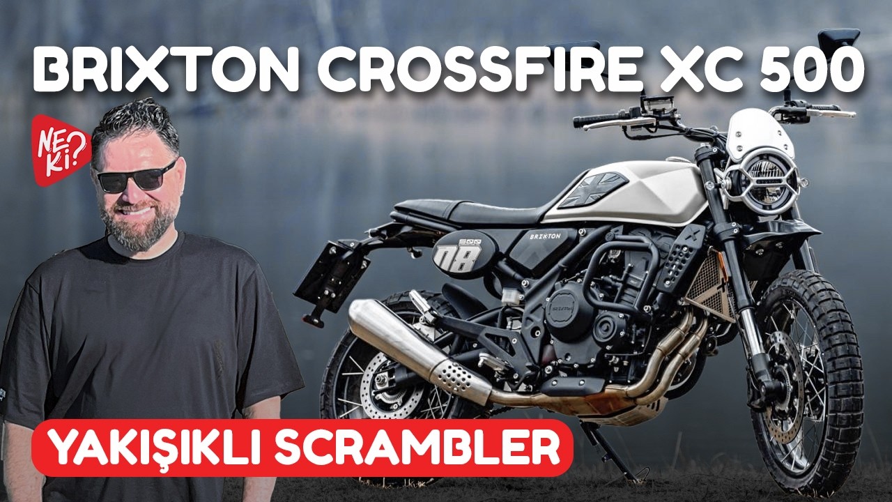 Yakışıklı Scrambler BRIXTON CROSSFIRE XC 500 İnceleme