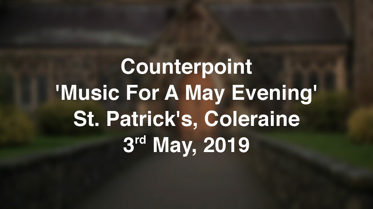 Counterpoint Spring Concert, May 2019