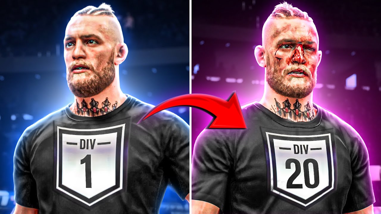Division 1 to 20 Speed Run in UFC 5 Ranked