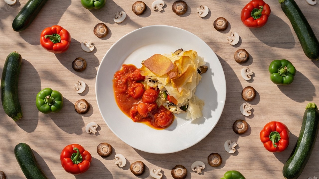 Простой овощной пирог, позволяющий соблюдать режим 