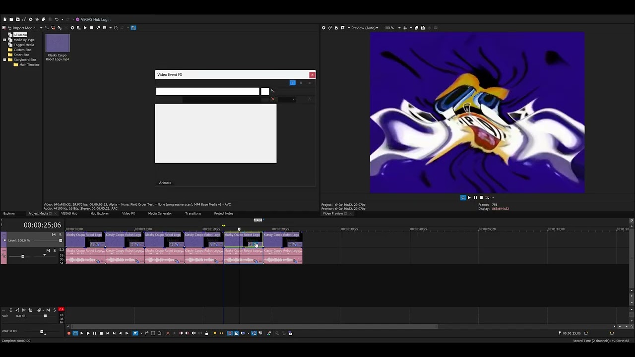 How To Make Sad, Crying, Asleep, Sick, Angry And Happy Waves On Vegas Pro.