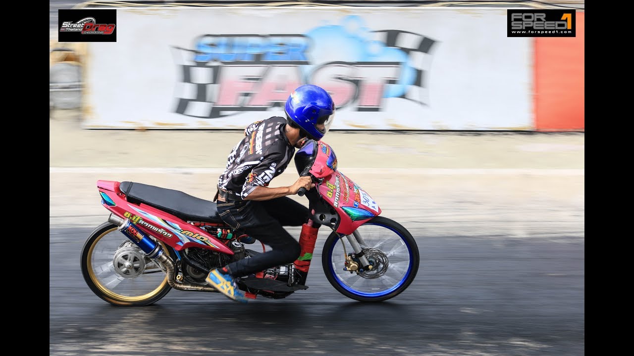 Drag Racing Racewing Rd4 2018 สายพาน66ชัก 3 ชั่ง120โล