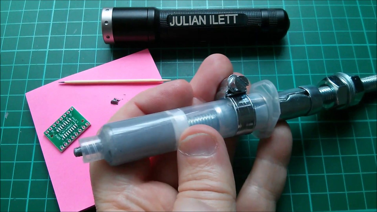 Mechanical Solder Paste Dispenser - Not a Complete Fail