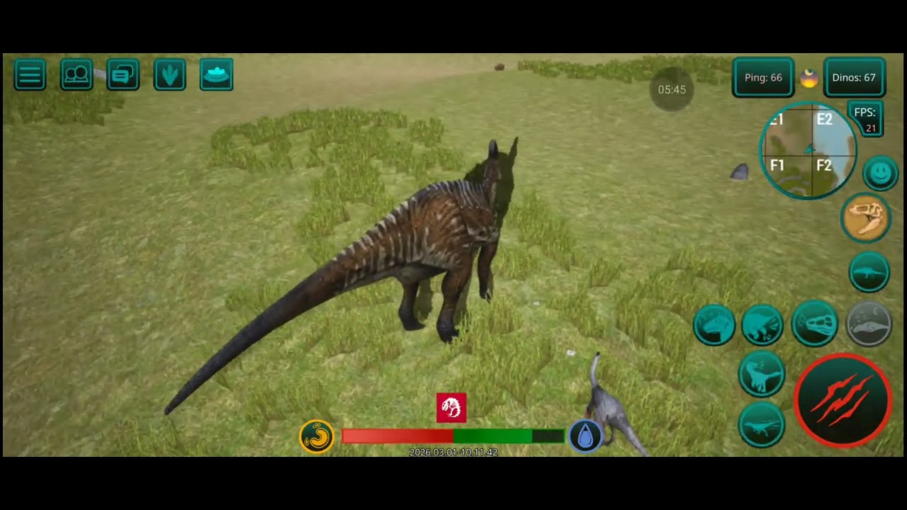 Jogando de parassauros!  Deixa o like para mais vídeos, e para me ajudar a crescer 😃