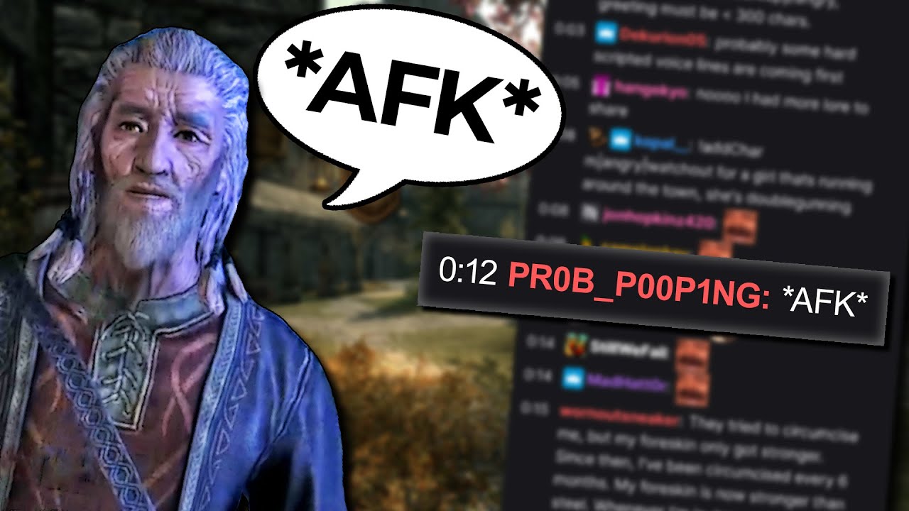 Text-To-Skyrim: Mindreading Brainrot [Twitch TTS Mod]