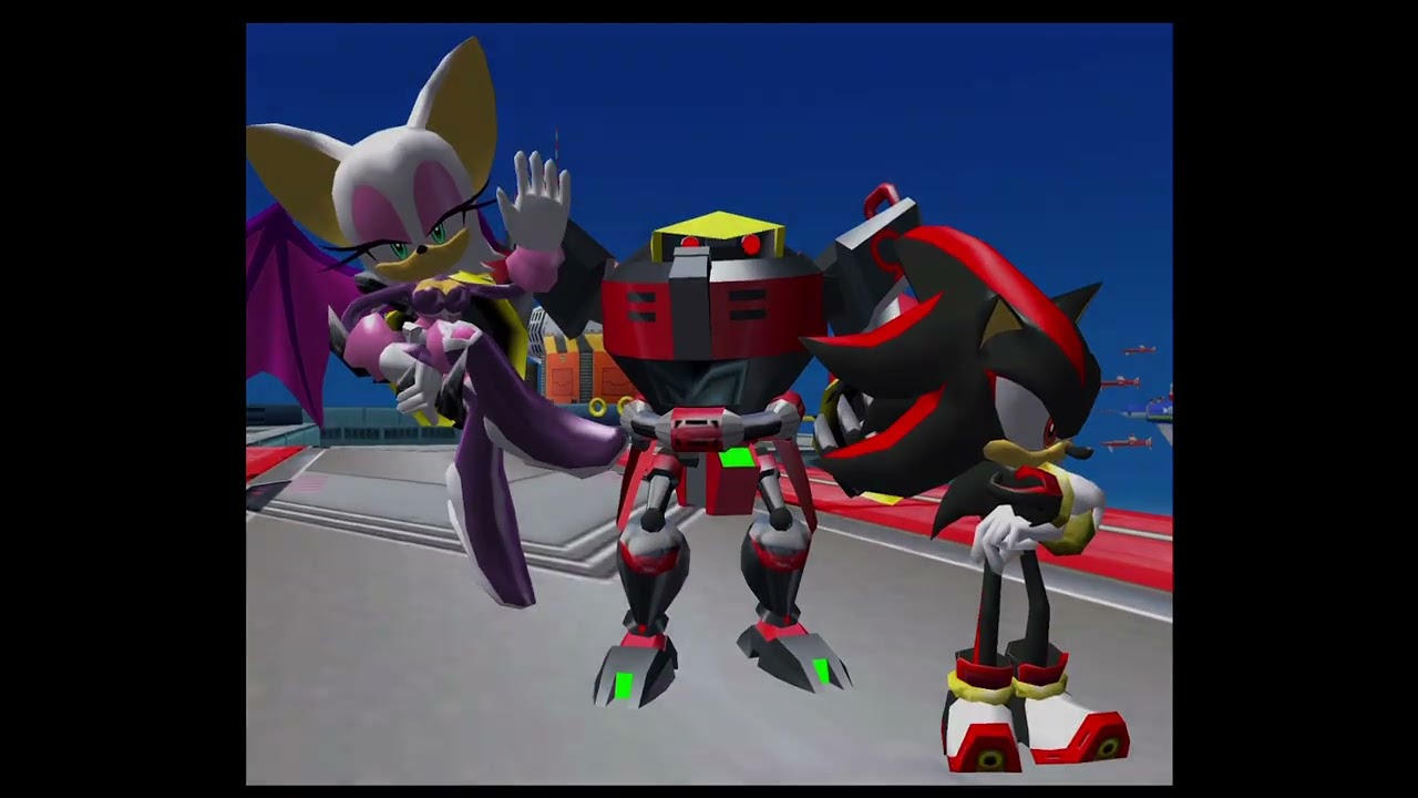 Sonic Heroes: Egg Fleet/Final Fortress/Egg Emperor (Team Dark)