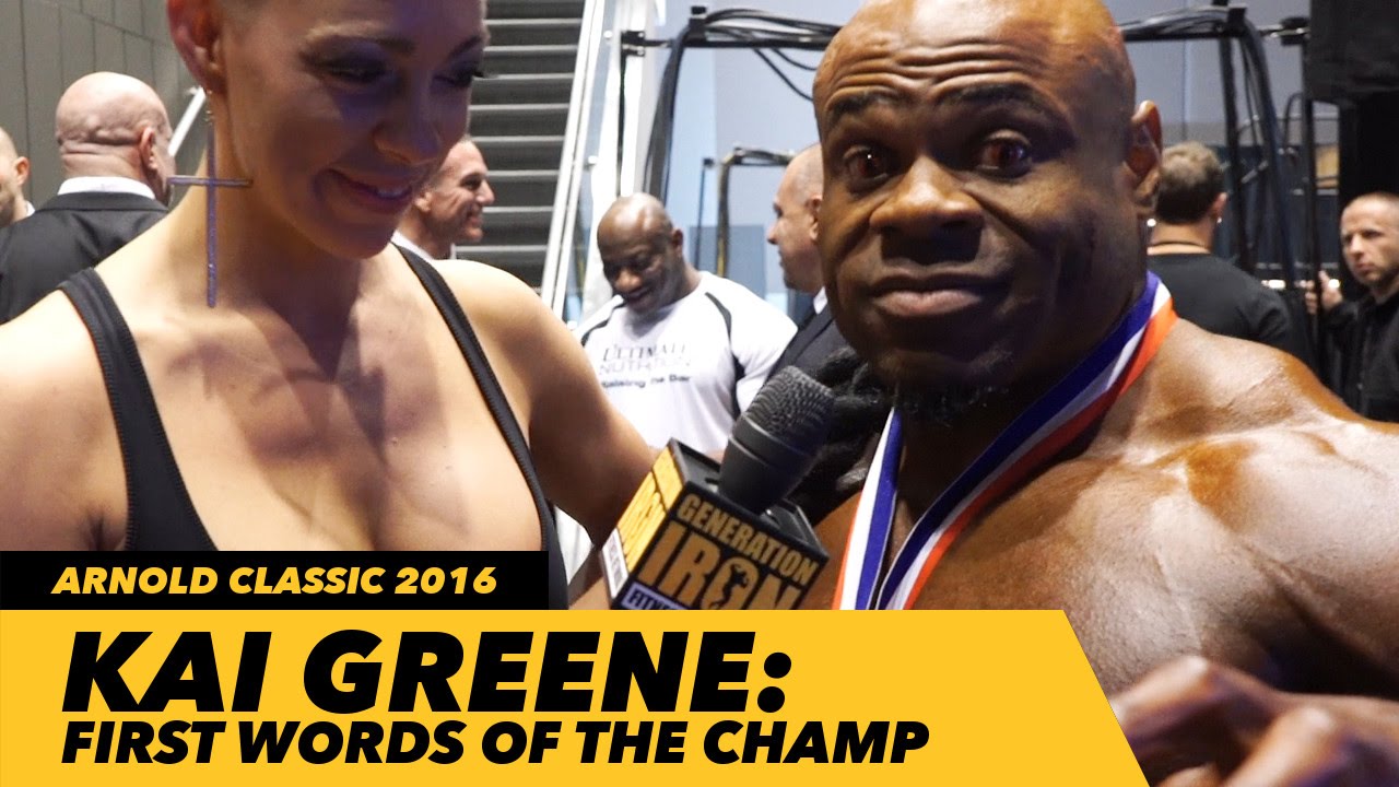 Kai Greene Interview: First Words of the Champ | Arnold Classic 2016