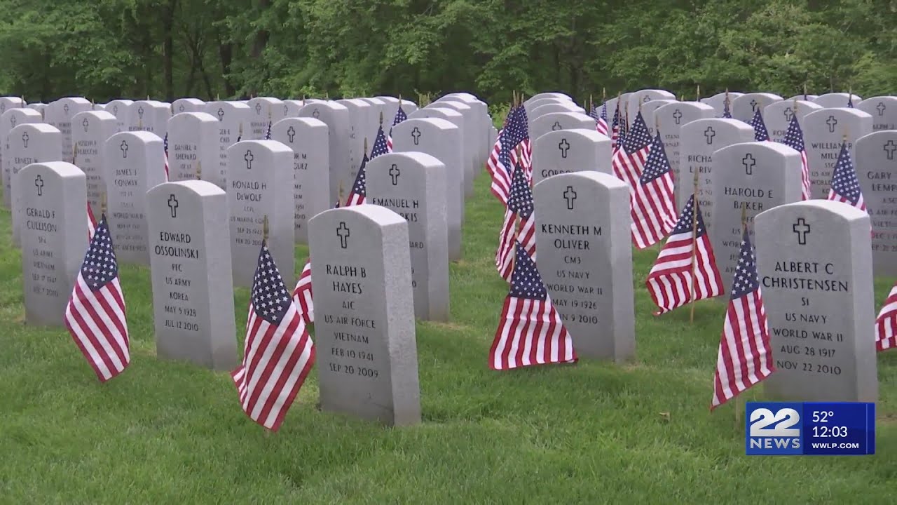Massachusetts cemetery honors veterans ahead of Memorial Day