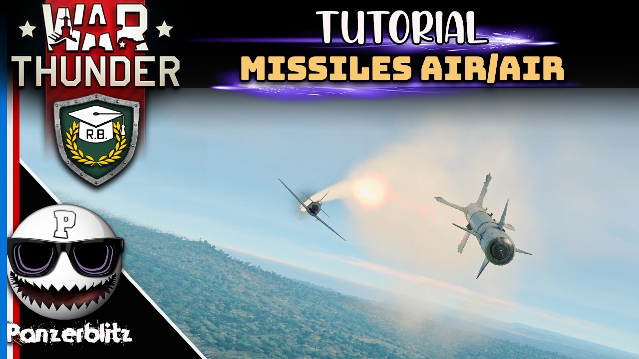 WAR THUNDER - TUTO - REGLAGES ET S'AMELIORER AU TIR AVEC LES MISSILES  AIR/AIR INFRA ROUGE.