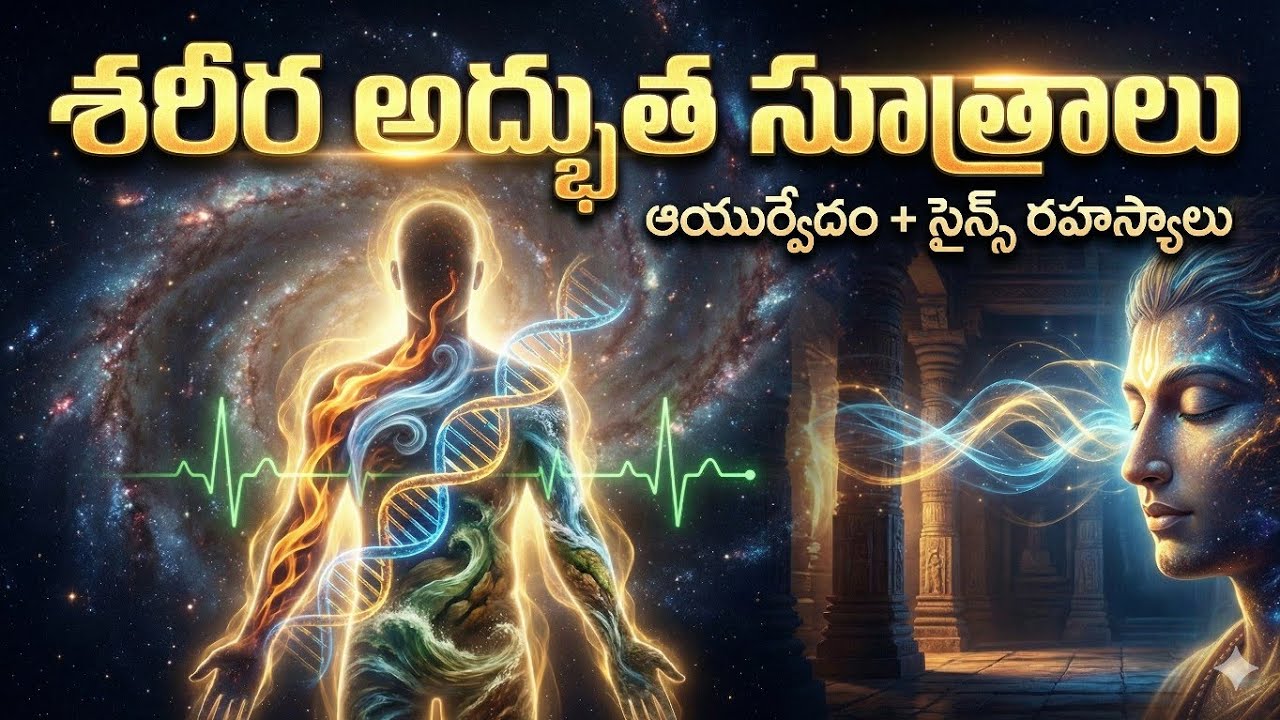 శరీర అద్భుత సూత్రాలు | ఆయుర్వేదం + సైన్స్ ఆరోగ్య రహస్యాలు | జీవక్రియ | ఆటోఫేజీ | ప్రాణాయామం