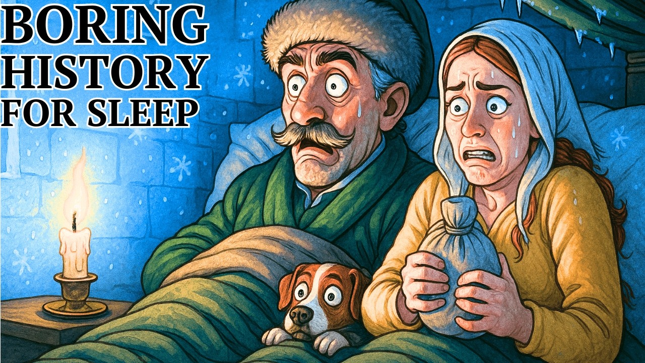 Could You Sleep During the Coldest Nights Inside a Medieval Castle? | 2 Hours of Relaxing History