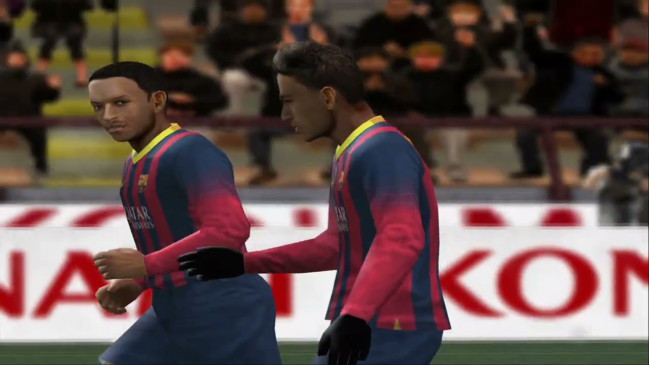 PES 2014: Pro Evolution Soccer PS2 Gameplay Full HD (PCSX V2.3.361)