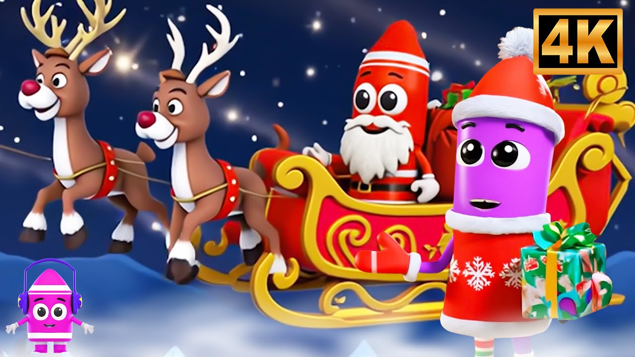 Baby Rainbow Vive le Vent | Comptine de Noël Amusante Pour Enfants