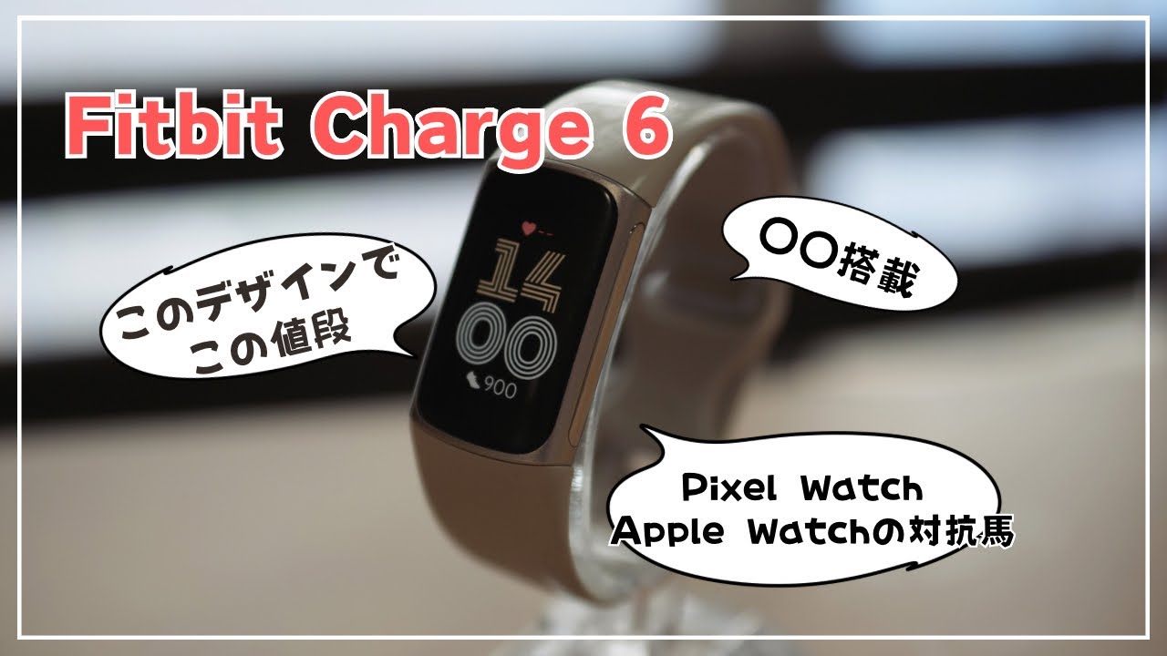 Google傘下となったfitbitの今・・・Suica対応スマートウォッチの未来は？【fitbit charge6】