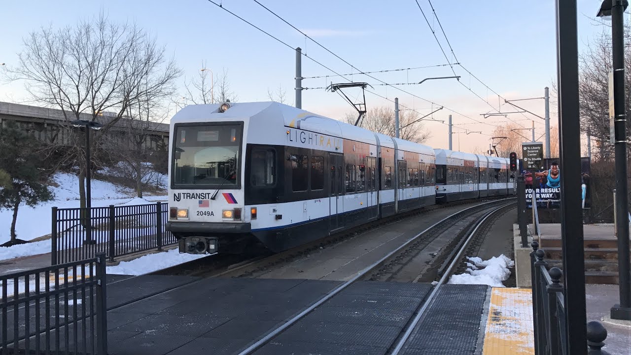 Hudson-Bergen Light Rail HD 60fps: Assorted Rush Hour Bayonne Line Trains (3/7/19)