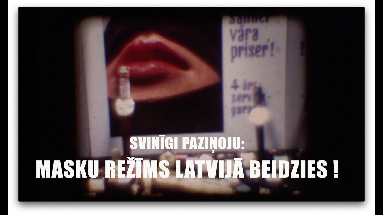 Svinīgi paziņoju: MASKU REŽĪMS LATVIJĀ BEIDZIES !