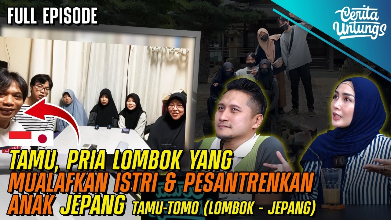 Pasangan yang paling ditunggu!! Suami Lombok Taklukan Wanita Jepang!! - Lombok Japan Family