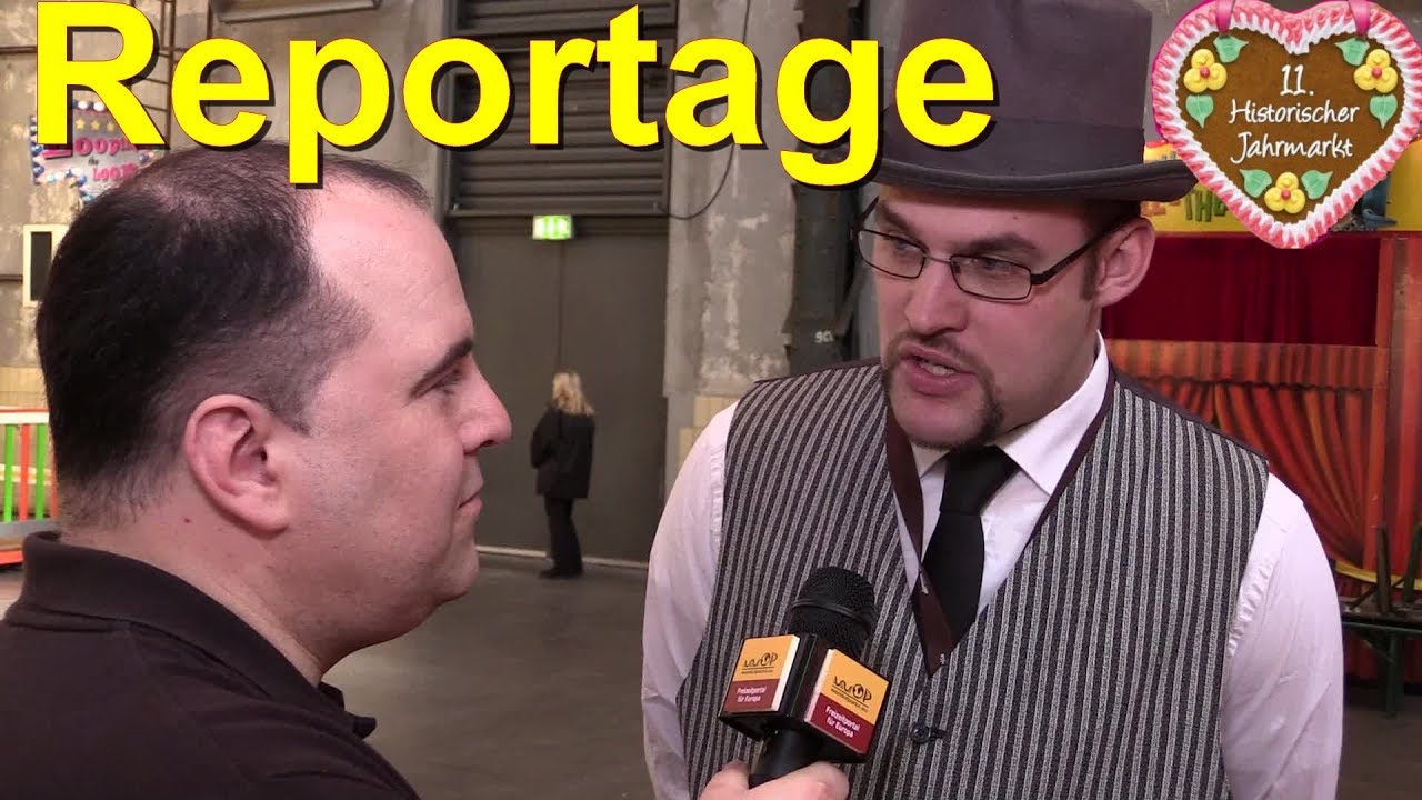 11. Historischer Jahrmarkt in der Jahrhunderthalle Bochum 2018 Reportage