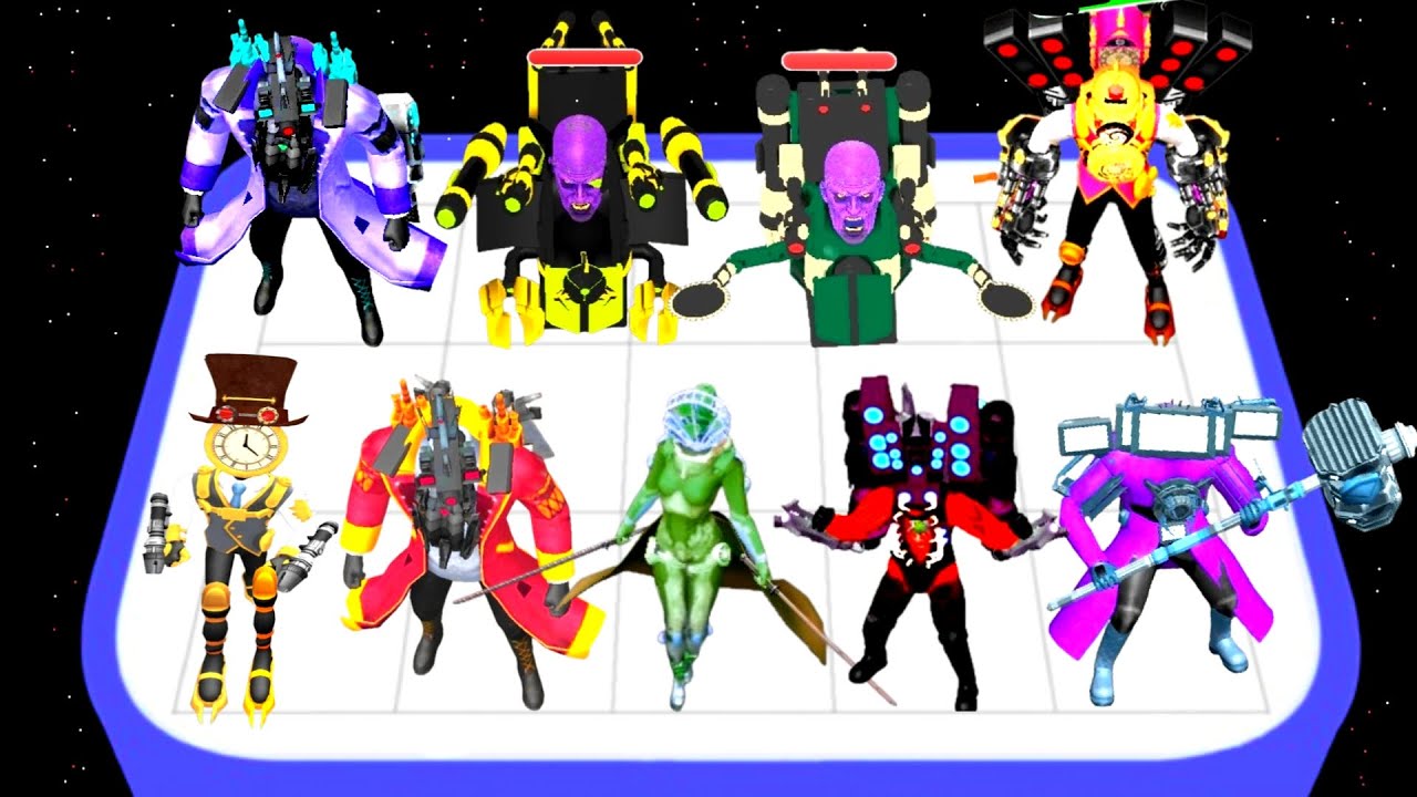 Skibidi Toilet ClockMan Universe : Titan Drillman Man Vs Titan Screenman, New Episode,
