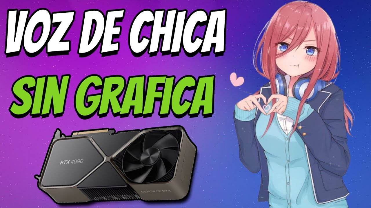 VOZ DE MUJER SIN GRAFICA!! NUEVO METODO!!