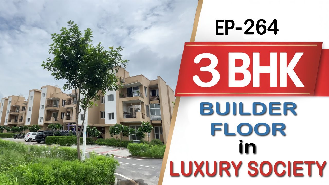 Buy 3 BHK Builder Floor In A Gated Society | s1ep264 | properties in faridabad